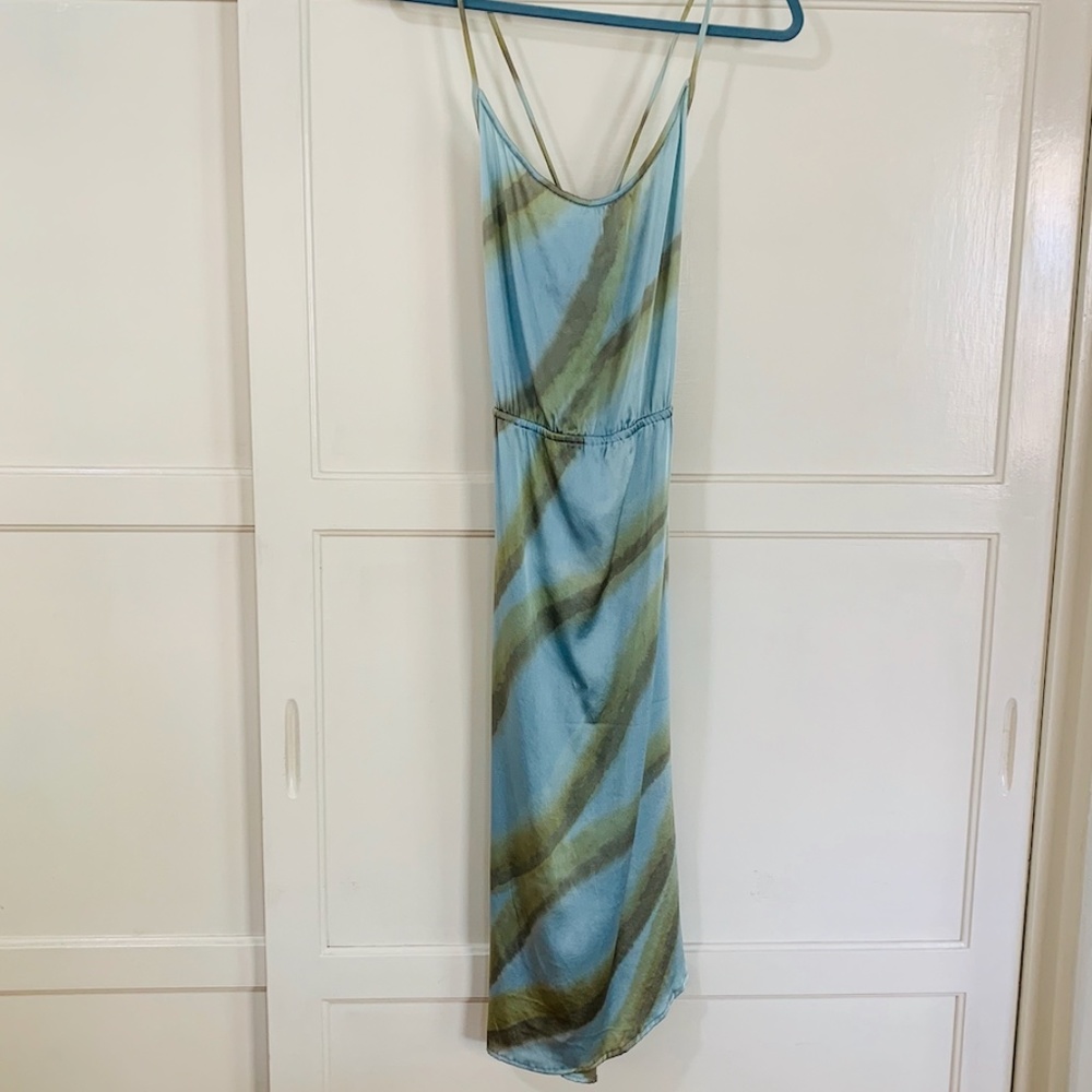 Vintage Indah 70's Silk Dress